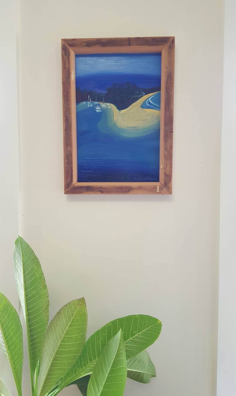 Original Impressionism Seascape Painting by Jennifer Baird