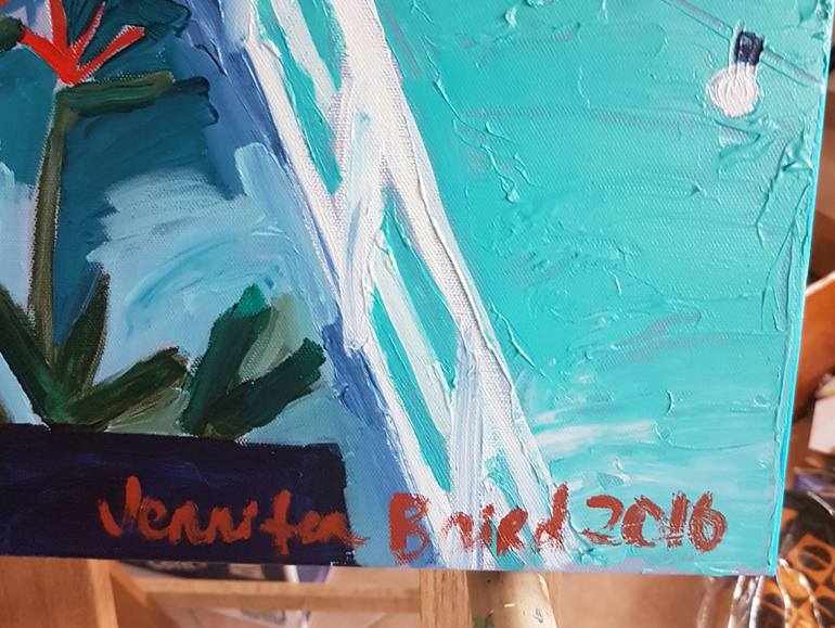 Original Impressionism Seascape Painting by Jennifer Baird