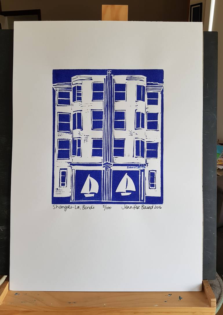 Original Architecture Printmaking by Jennifer Baird