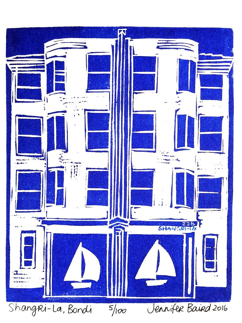 Original Architecture Printmaking by Jennifer Baird