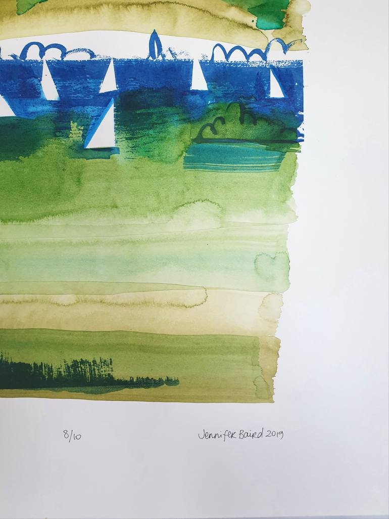 Original Landscape Printmaking by Jennifer Baird