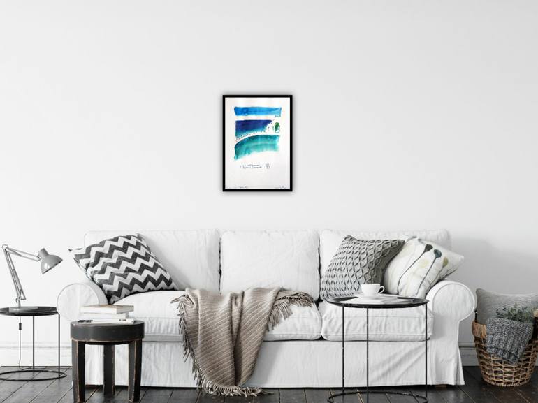 Original Seascape Printmaking by Jennifer Baird