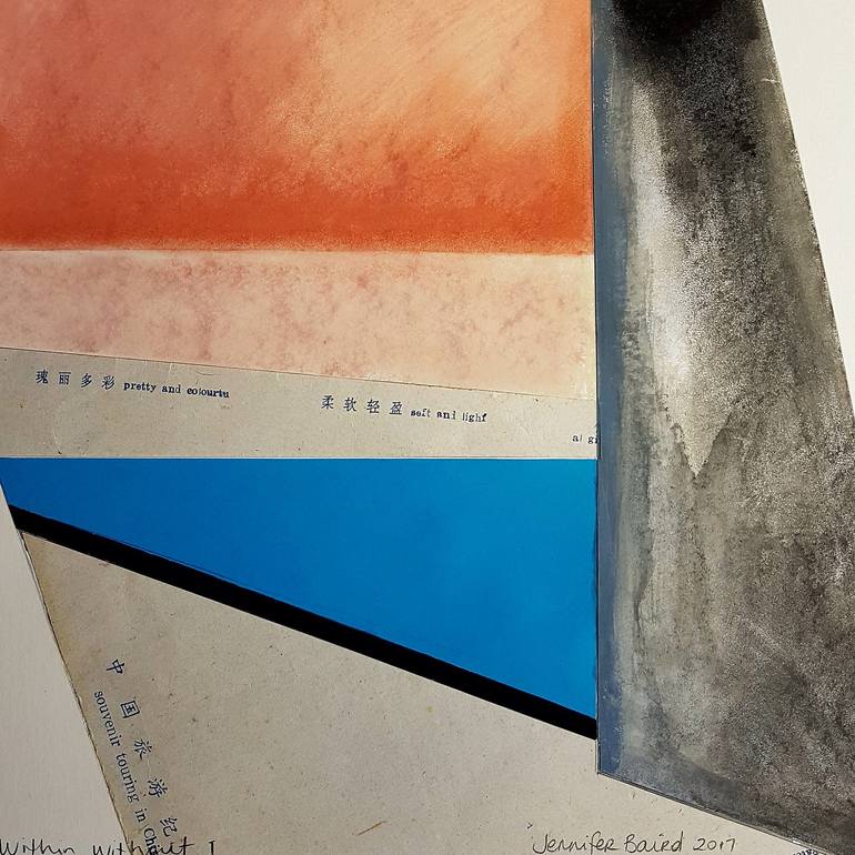 Original  Collage by jennifer baird