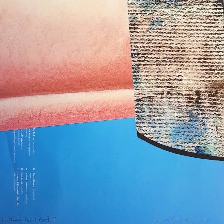 Original  Collage by jennifer baird