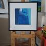 On my easel