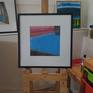On easel in my studio
