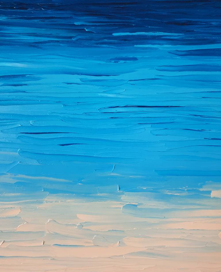Original Impressionism Seascape Painting by Jennifer Baird
