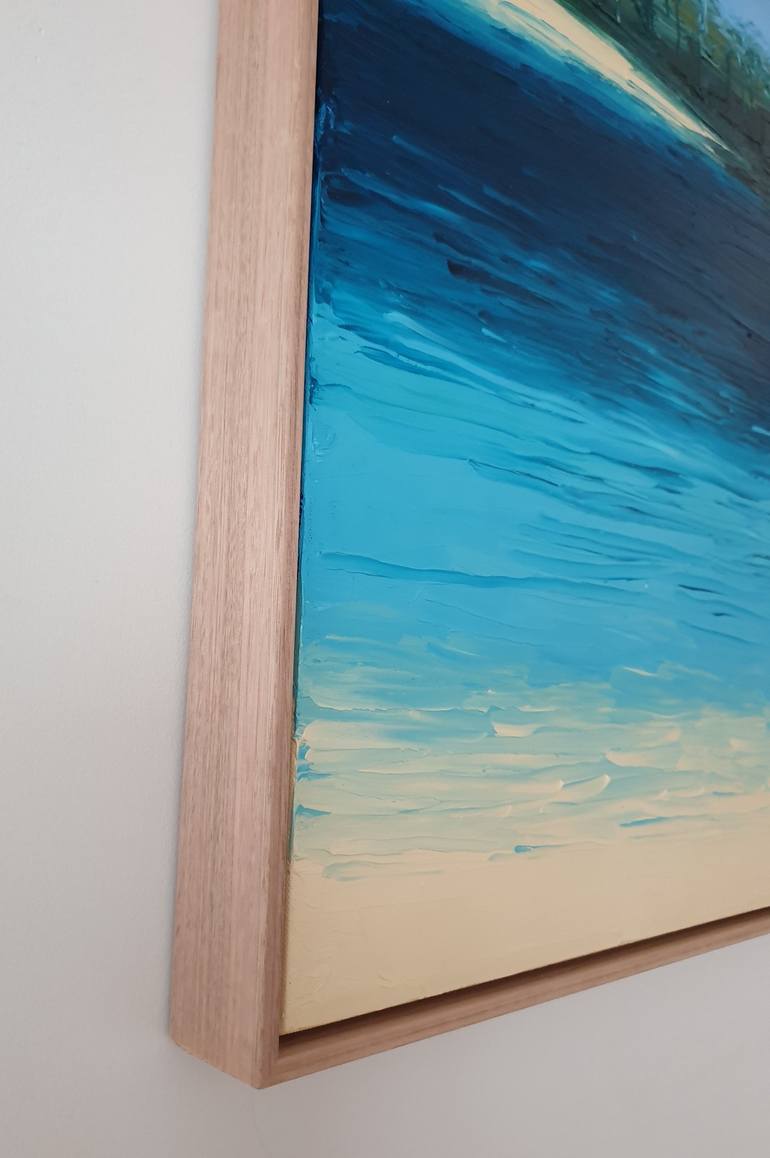 Original Impressionism Seascape Painting by Jennifer Baird
