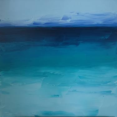 Print of Abstract Expressionism Seascape Paintings by Jennifer Baird
