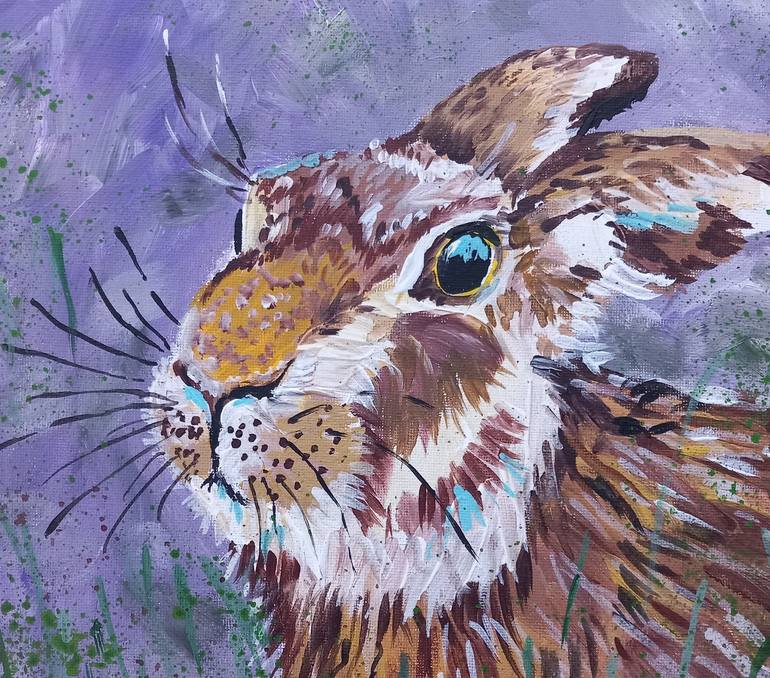 Original Animal Painting by Marily Valkijainen