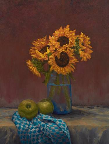 Original Fine Art Still Life Paintings by Earl Chaplin