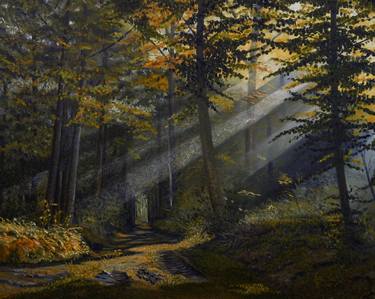 Original Fine Art Landscape Paintings by Earl Chaplin