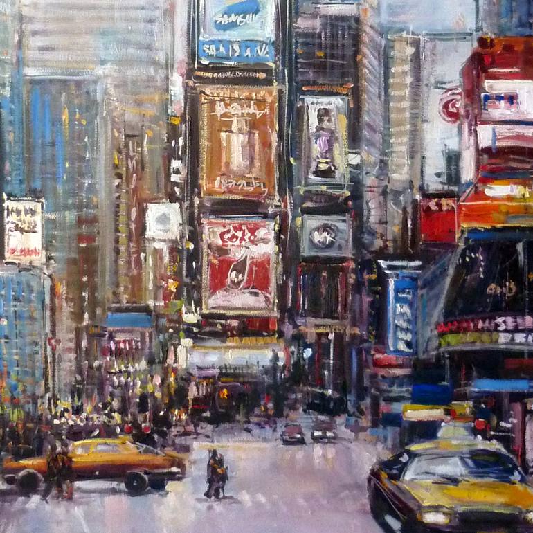 Original Impressionism Cities Painting by Vahan Shachramanyan