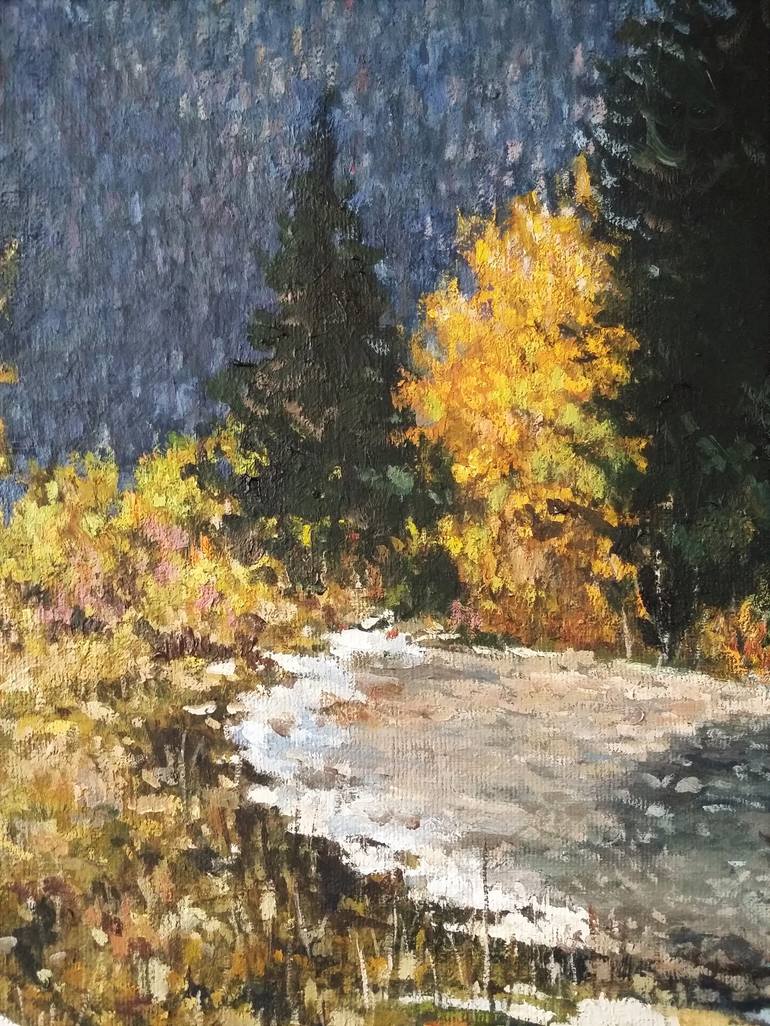 Original Impressionism Landscape Painting by Vahan Shachramanyan