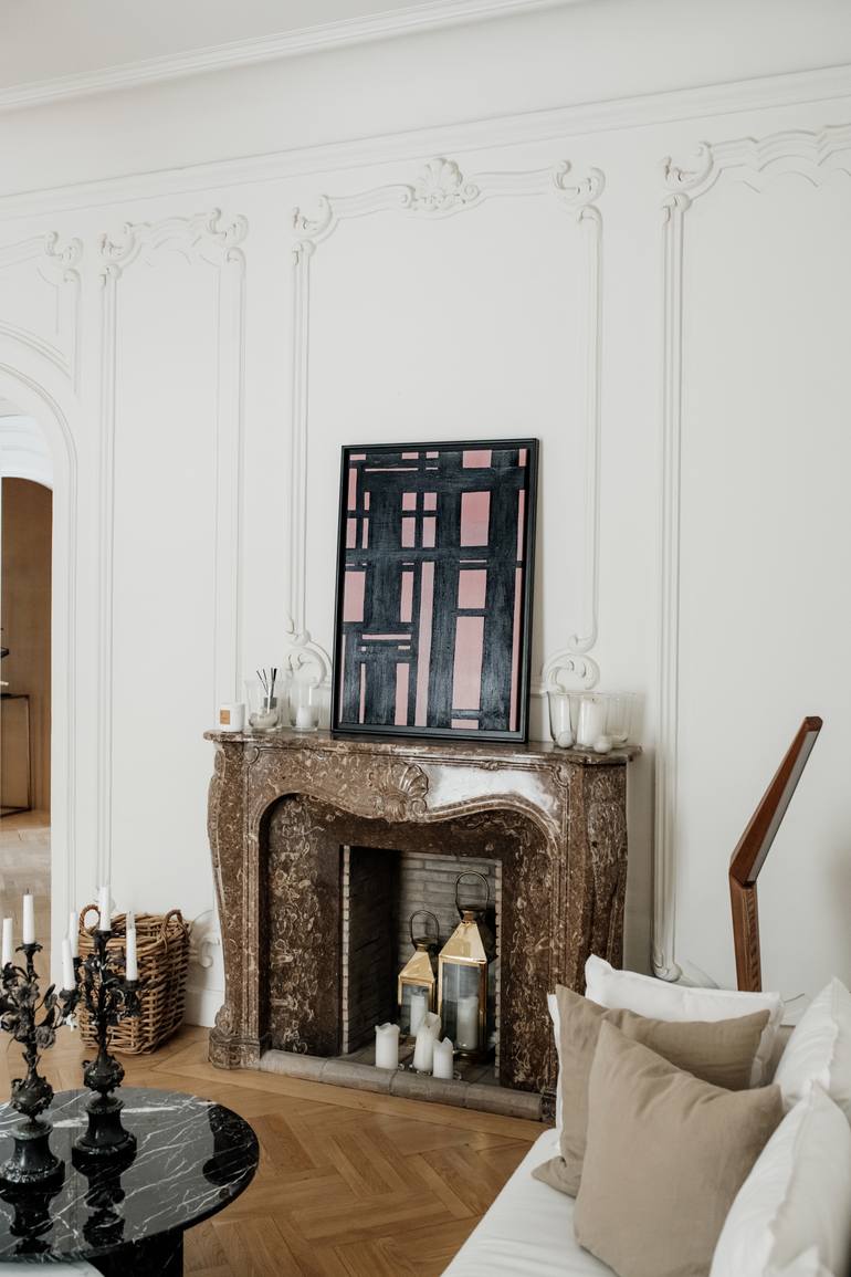 Original Geometric Abstract Painting by Jovana ČAjović