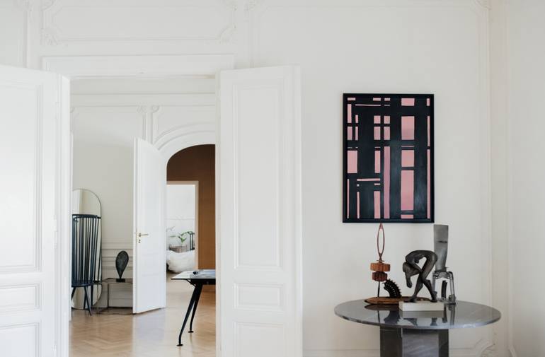 Original Geometric Abstract Painting by Jovana ČAjović