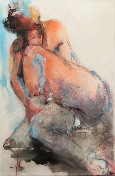 Original Expressionism Nude Paintings by My An Ho