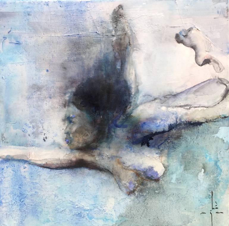 Depths Painting by My An Ho | Saatchi Art