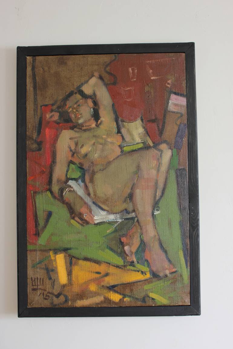 Original Realism Nude Painting by Igor Shcherbakov