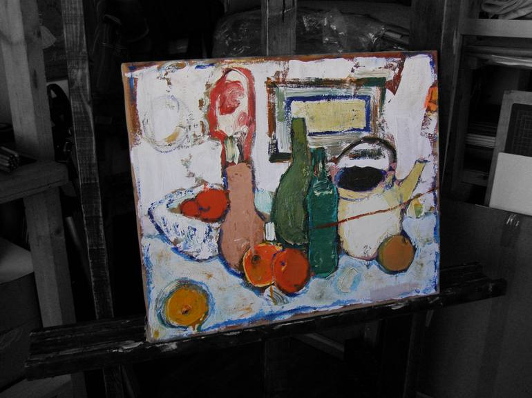 Original Expressionism Still Life Painting by Igor Shcherbakov