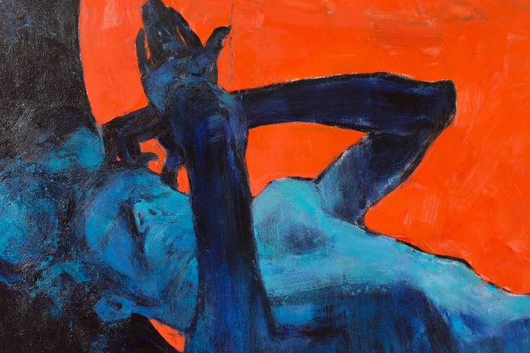 Original Figurative Nude Painting by Igor Shcherbakov