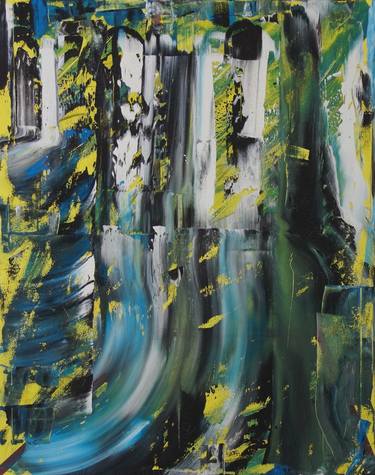 Original Abstract Expressionism Abstract Paintings by Rob Reidlinger