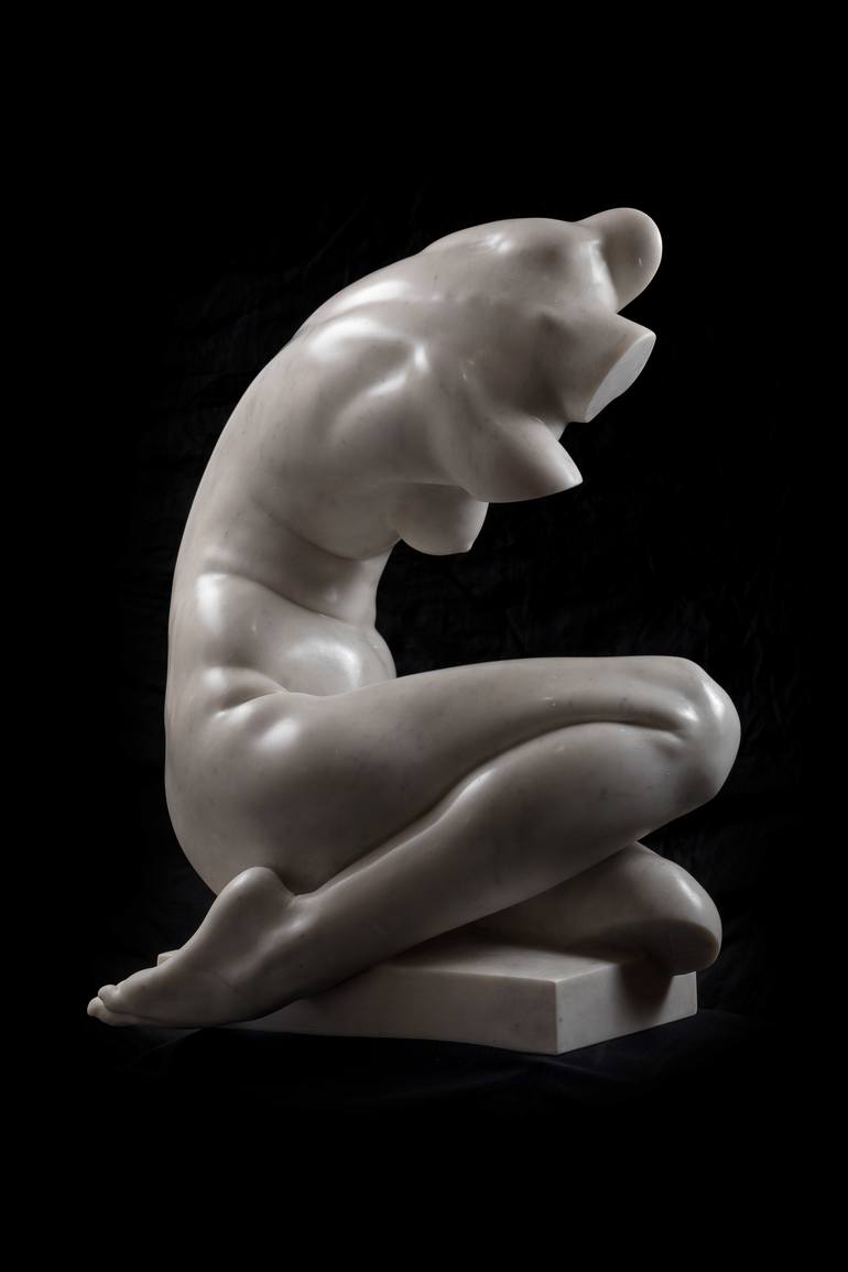 Original Art Deco Body Sculpture by Danyil Rovenchyn