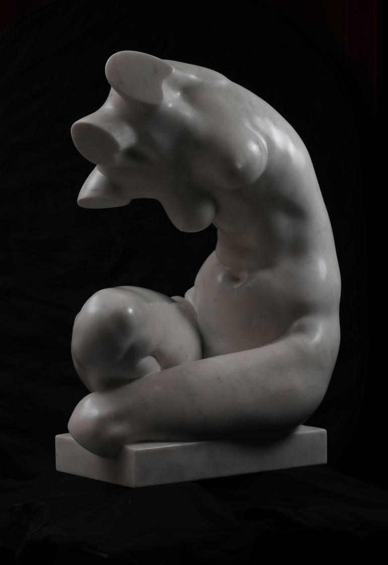 Original Art Deco Body Sculpture by Danyil Rovenchyn