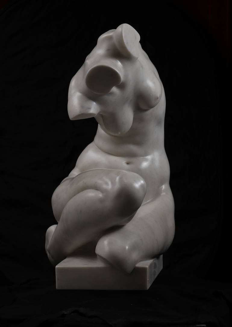 Original Art Deco Body Sculpture by Danyil Rovenchyn