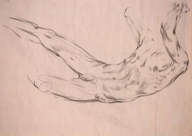 Print of Figurative Body Drawings by Danyil Rovenchyn