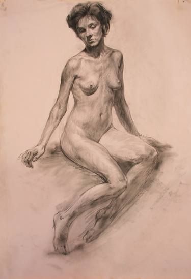 Print of Women Drawings by Danyil Rovenchyn