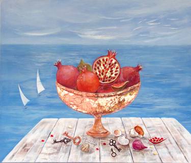 Original Food Paintings by Daniela Hadjieva