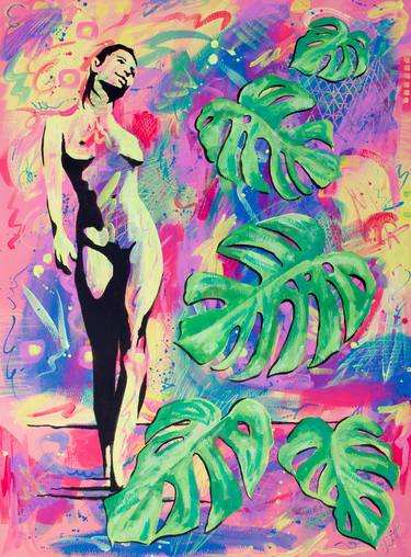 Print of Abstract Nude Paintings by Emma Plunkett