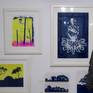 Cyanotype art on exhibition