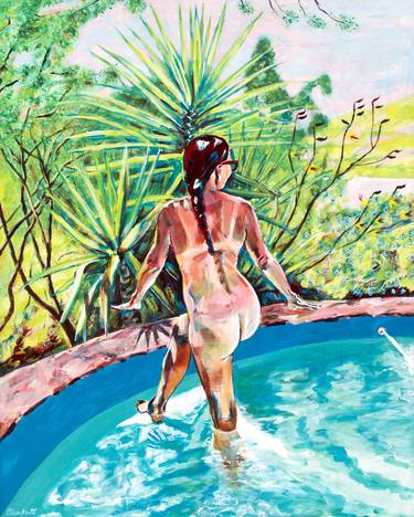 Original Figurative Nude Paintings by Emma Plunkett