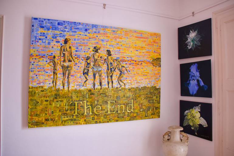 Original People Painting by Emma Plunkett