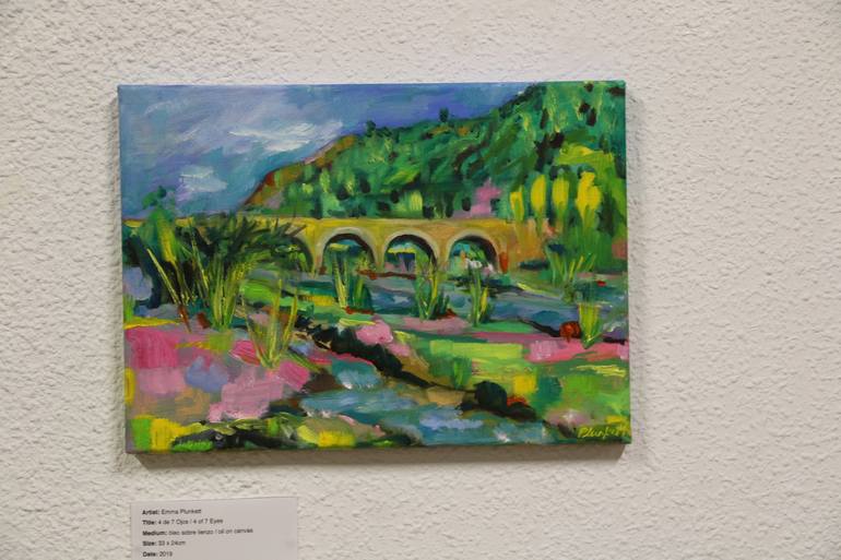 Original Expressionism Landscape Painting by Emma Plunkett