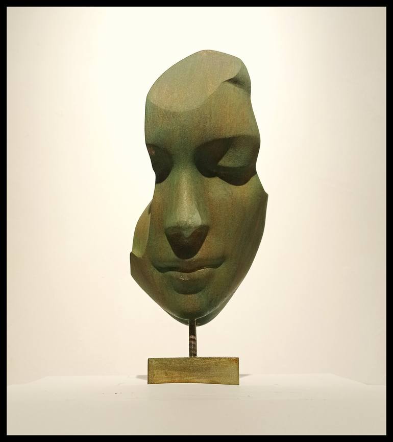 Original Abstract Love Sculpture by Eugen Stein