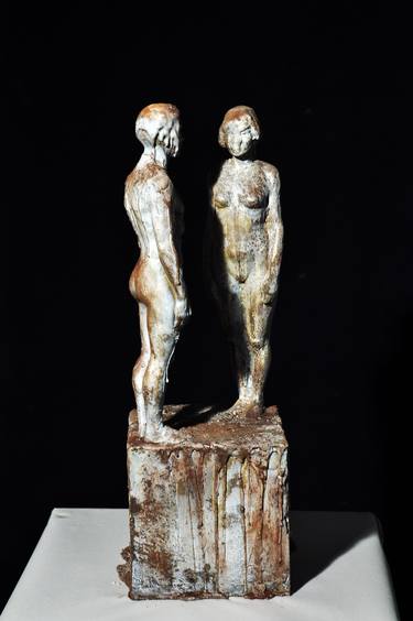 Original Figurative Culture Sculpture by Eugen Stein