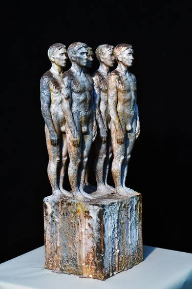 Original Figurative Culture Sculpture by Eugen Stein