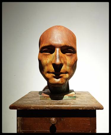 Original Figurative Portrait Sculpture by Eugen Stein