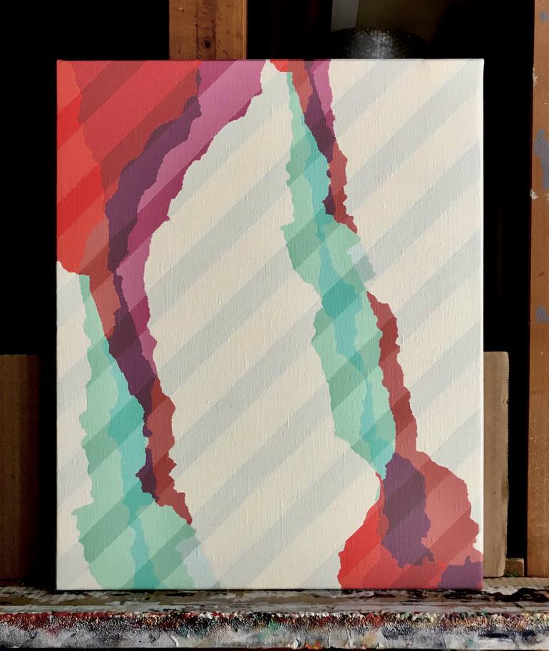 Original Contemporary Abstract Painting by Rafa Mateo