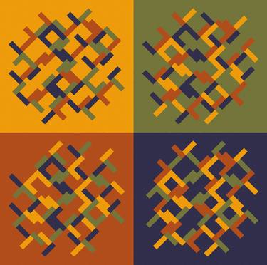 Original Conceptual Abstract Paintings by Rafa Mateo