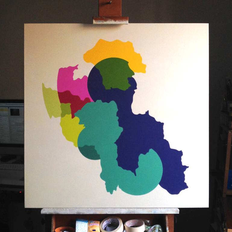 Original Other Abstract Painting by Rafa Mateo