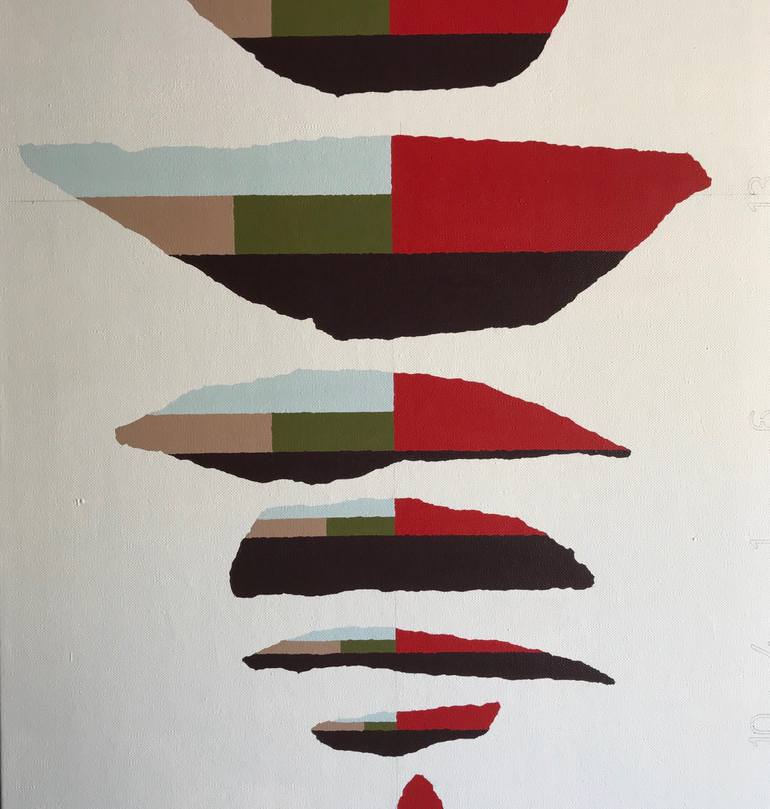 Original Pop Art Abstract Painting by Rafa Mateo