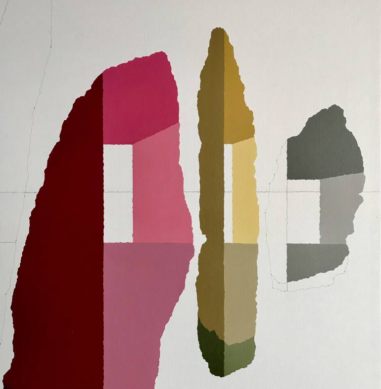 Original Pop Art Abstract Painting by Rafa Mateo