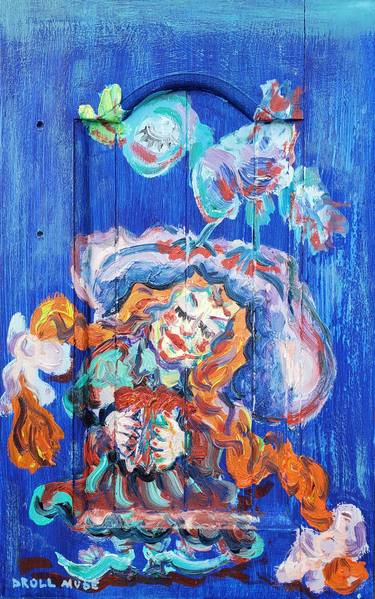 Original Abstract Expressionism Music Painting by Yuliya Talinovsky Drollmuse