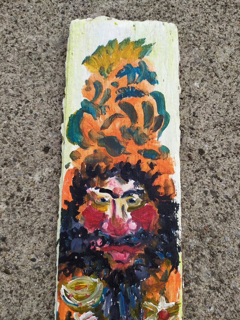 Original Abstract Expressionism Performing Arts Painting by Yuliya Talinovsky Drollmuse