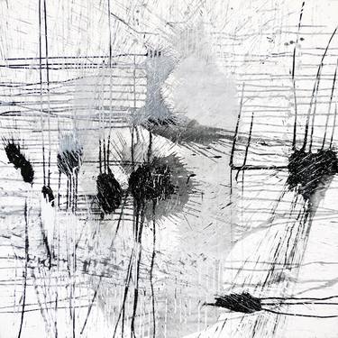 Original Minimalism Abstract Paintings by Jutta Braun