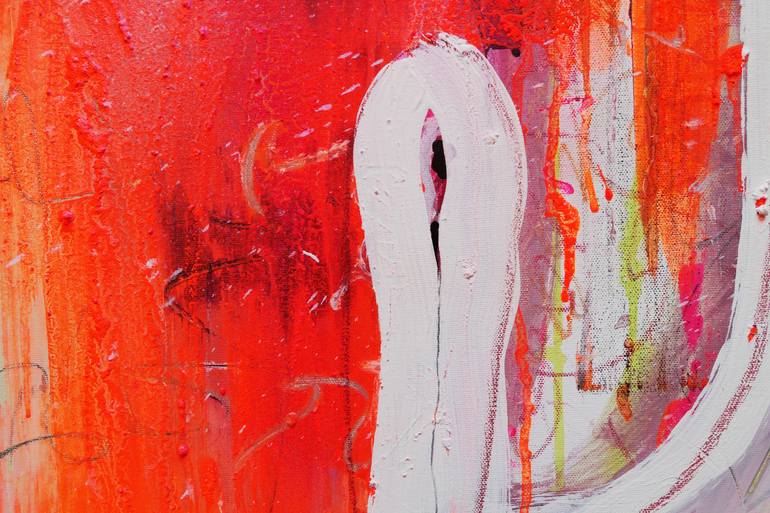 Original Abstract Women Painting by Jutta Braun